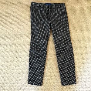 Old Navy black and white print pants